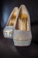 Sona's wedding shoes by Resh Rall Wedding Photography, Leeds
