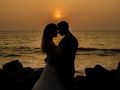 Sunset wedding photograph from Resh Rall